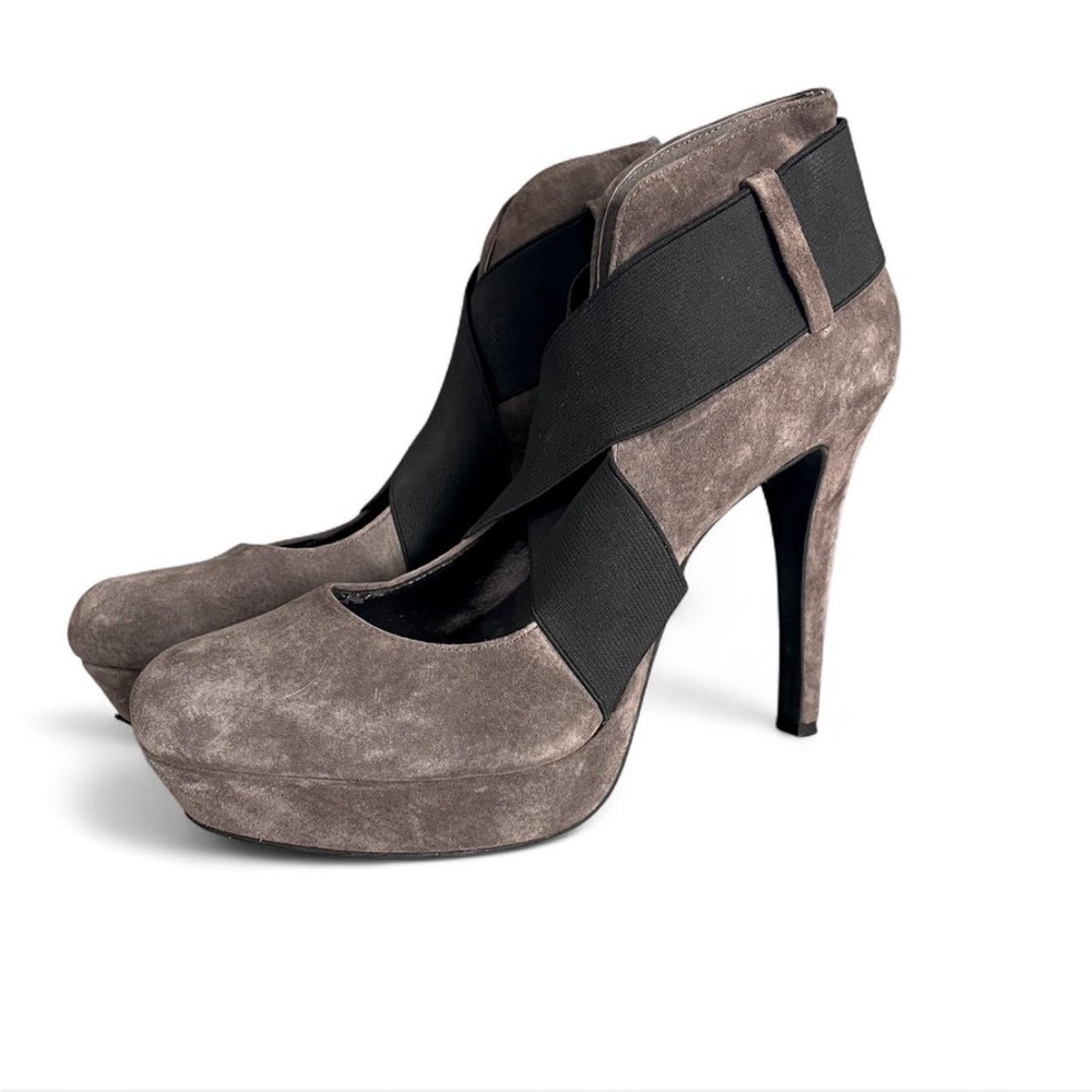 Jessica Simpson Grey Suede Heels